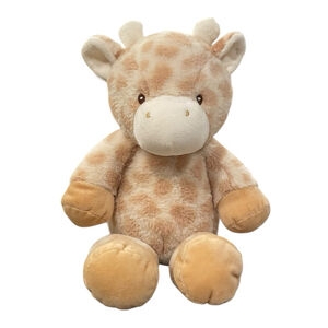 Kellytoy Kelly Baby Giraffe Plush Rattle Toy Lovey Crinkle Ears 12"